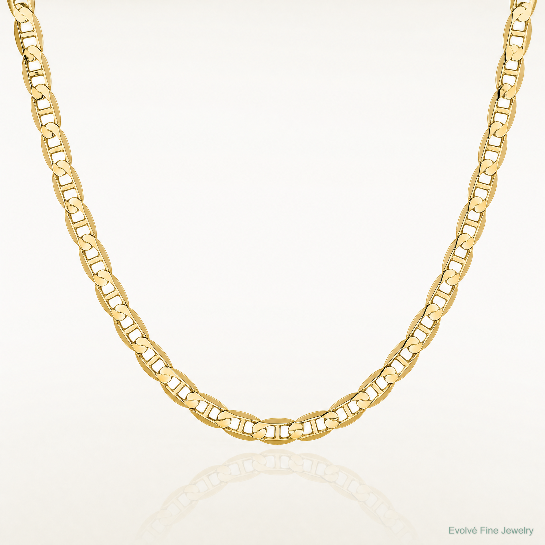 10k 3mm Concave Anchor Chain - Lifestyle View