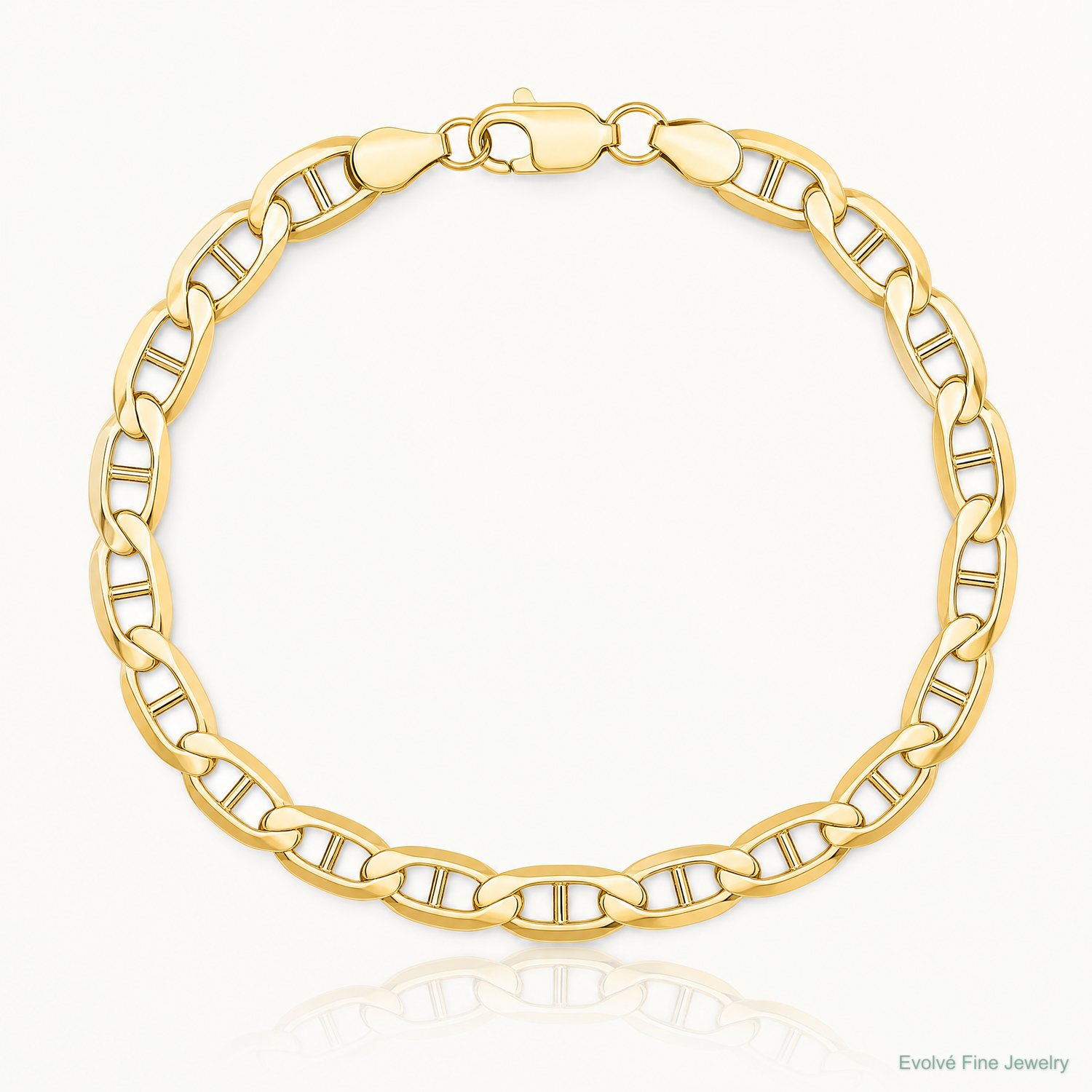 10K 6.25mm Concave Anchor Chain - Lifestyle View