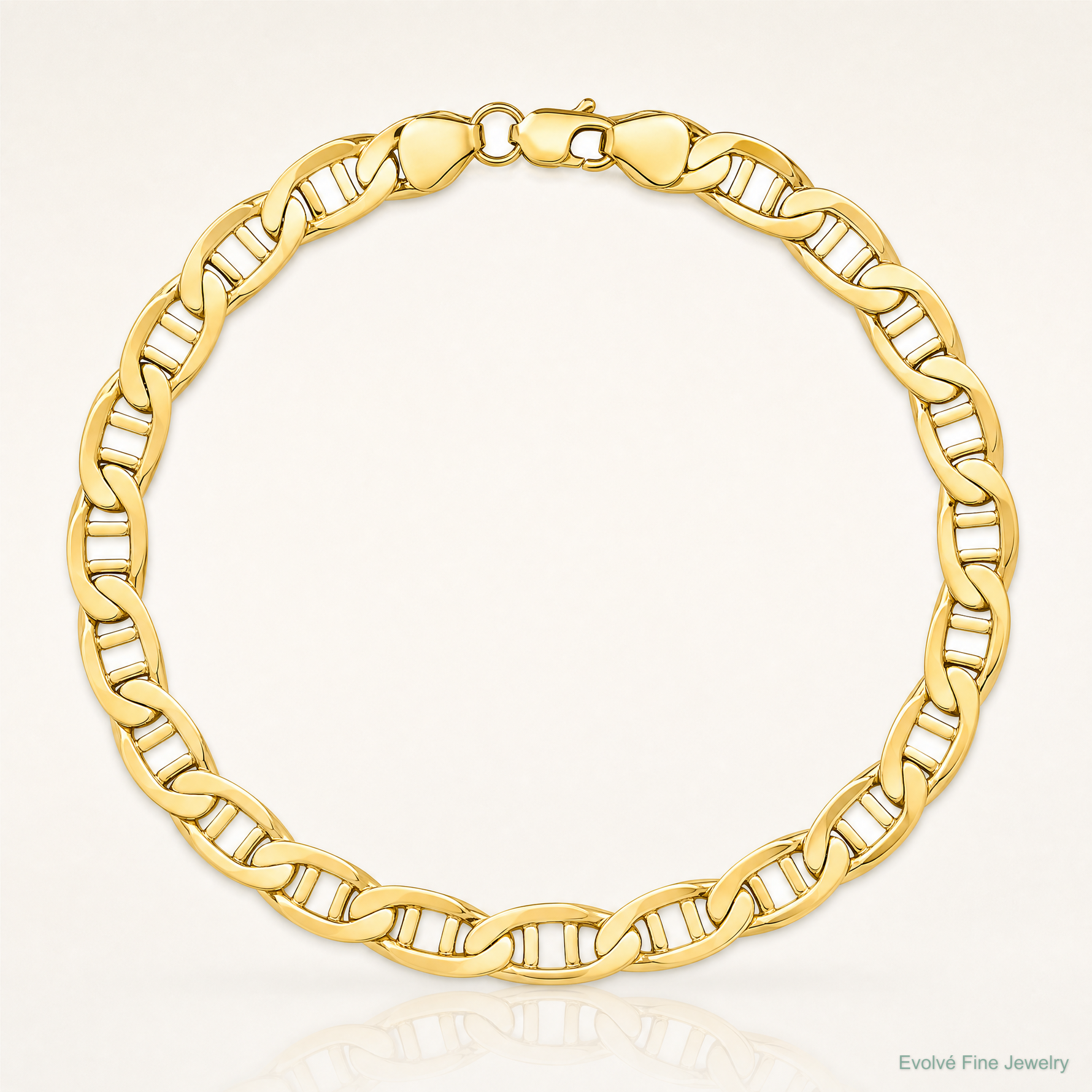 10k 7mm Concave Anchor Chain - Lifestyle View