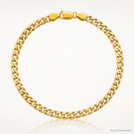 10K 4.3mm Solid Miami Cuban Chain - Lifestyle View