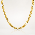 10K 5mm Solid Miami Cuban Chain - Lifestyle View