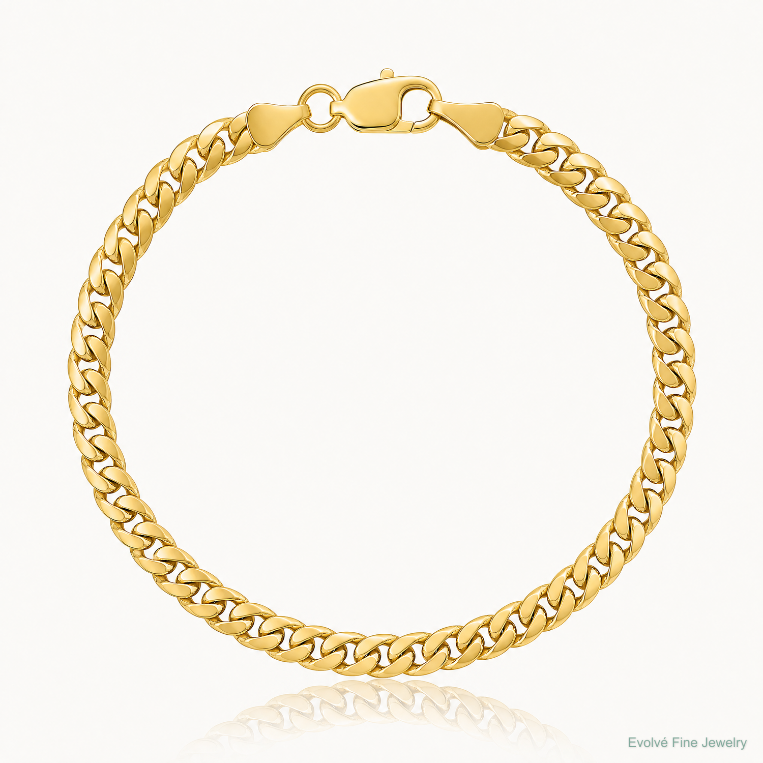 10K 5.5mm Solid Miami Cuban Chain - Lifestyle View