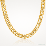 10K 8.0mm Solid Miami Cuban Chain - Lifestyle View