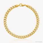 10K 8.0mm Solid Miami Cuban Chain - Lifestyle View