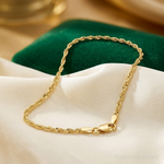 10k 1.8mm Extra-Light D/C Rope Chain - Lifestyle View