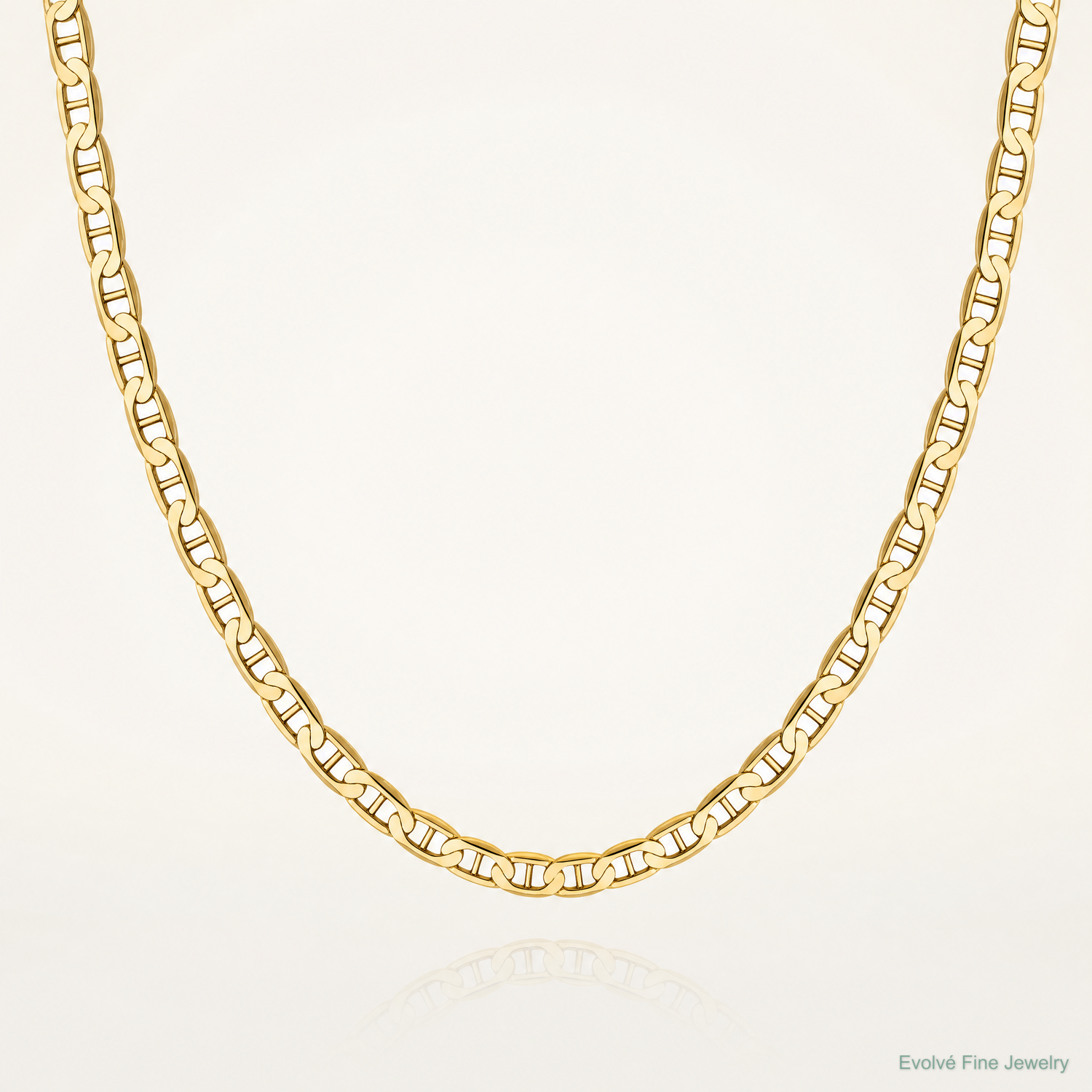 10k 2.4mm Concave Anchor Chain - Lifestyle View