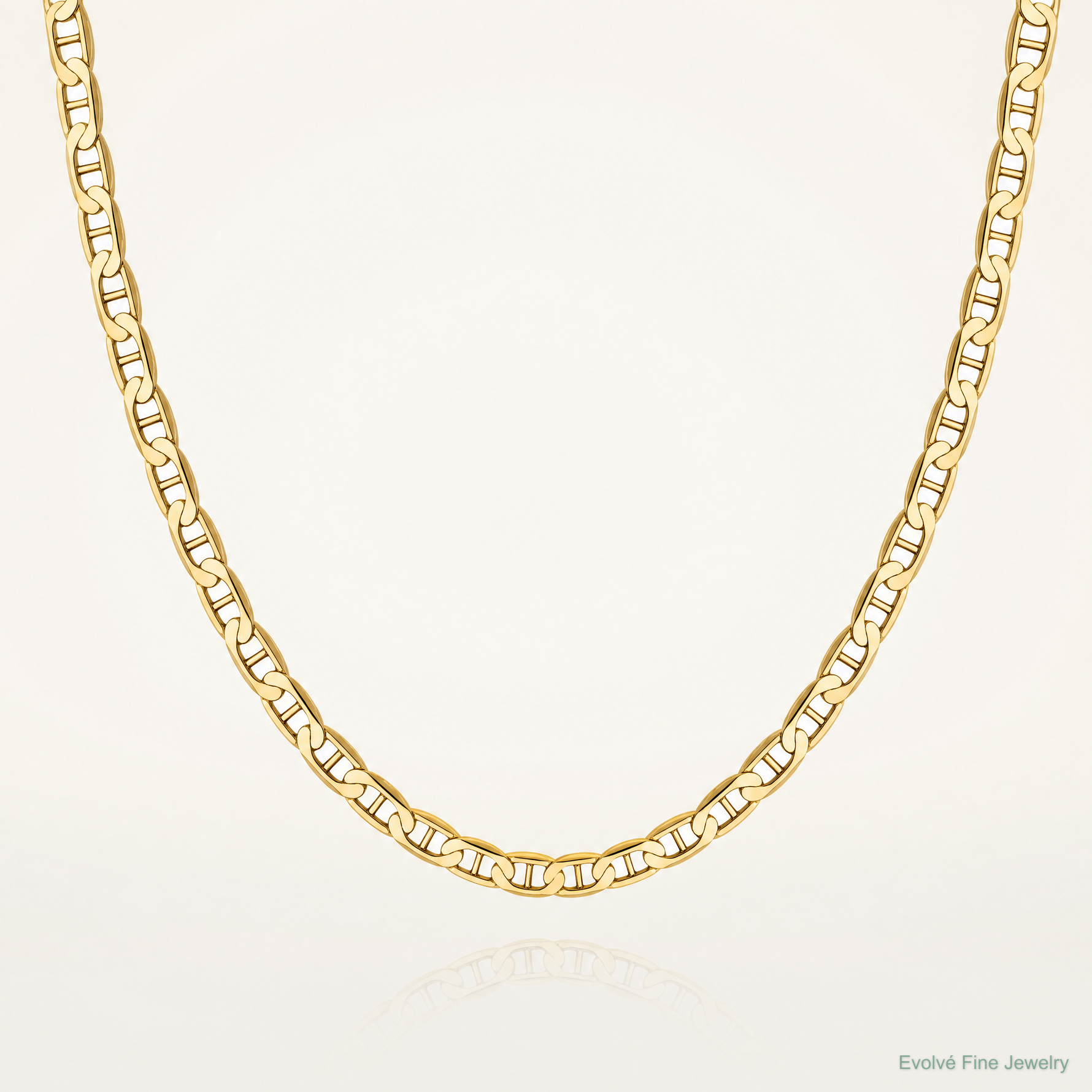 10k 2.4mm Concave Anchor Chain - Lifestyle View