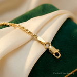 10k 1.75mm Diamond-cut Rope Chain - Lifestyle View
