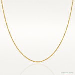 10k .7mm Box Chain - Lifestyle View