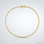 10k 1.1mm Singapore Chain - Lifestyle View