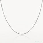 10k WG 1.1mm Box Chain - Lifestyle View