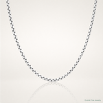10k WG 1.25mm Box Chain - Lifestyle View