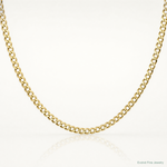 10K 4.7mm Lightweight Flat Cuban Chain - Lifestyle View