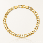 10K 4.7mm Lightweight Flat Cuban Chain - Lifestyle View