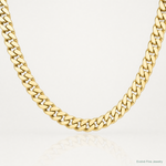 10k 7mm Hand-polished Miami Cuban Chain - Lifestyle View