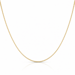 10K 1.2mm Cable Chain - Lifestyle View