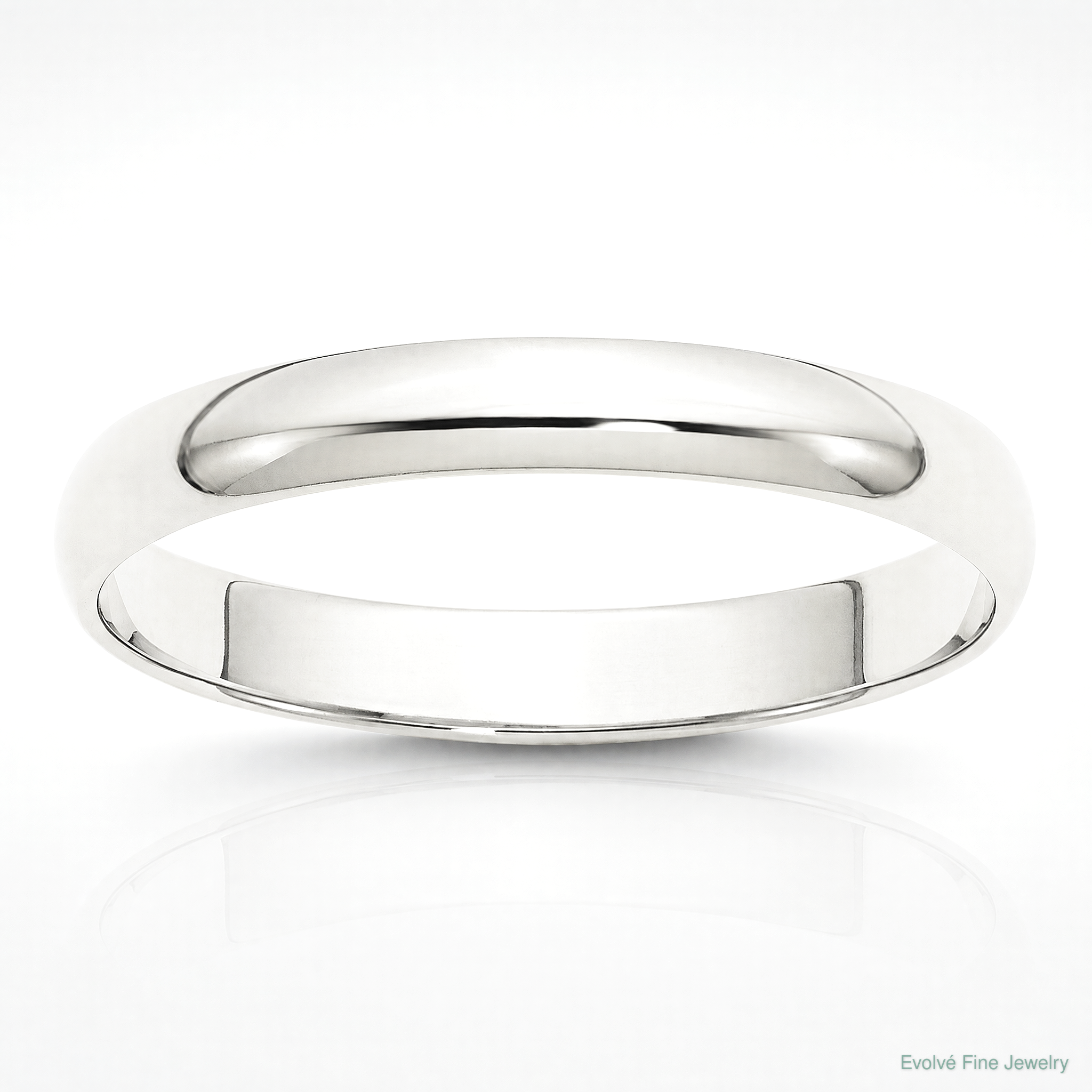 10KW 3mm LTW Half Round Band Size 4 - Lifestyle View