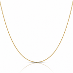Leslie's 14K .8mm Loose Rope Chain - Lifestyle View