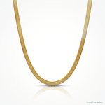 Leslie's 14k 3mm Silky Herringbone Chain - Lifestyle View