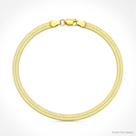 Leslie's 14k 3mm Silky Herringbone Chain - Lifestyle View