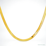 Leslie's 14k 4mm Silky Herringbone Chain - Lifestyle View