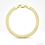 Leslie's 14k 5mm Silky Herringbone Chain - Lifestyle View