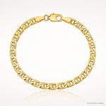 14k 4mm Semi-Solid Anchor Chain - Lifestyle View