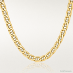 14k 5.5mm Semi-Solid Anchor Chain - Lifestyle View