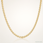 14k 2.4mm Semi-Solid Anchor Chain - Lifestyle View
