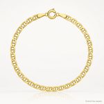 14k 2.4mm Semi-Solid Anchor Chain - Lifestyle View
