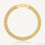14k 6mm Semi-Solid Miami Cuban Chain - Lifestyle View