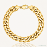 14k 11mm Semi-Solid Miami Cuban Chain - Lifestyle View