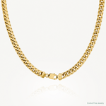 14k 13.2mm Semi-Solid Miami Cuban Chain - Lifestyle View