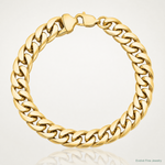 14k 13.2mm Semi-Solid Miami Cuban Chain - Lifestyle View