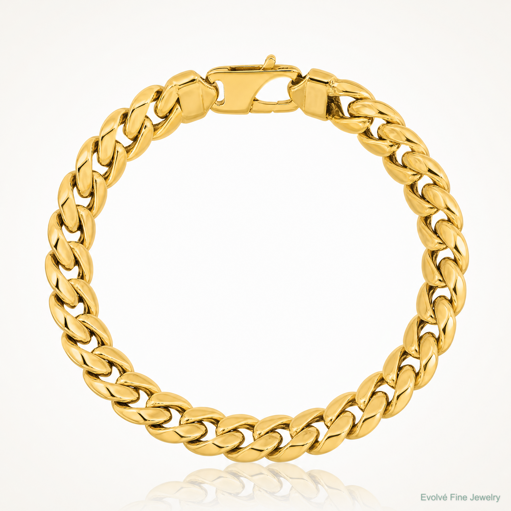 14k 15mm Semi-Solid Miami Cuban Chain - Lifestyle View
