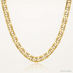 14k 6.25mm Semi-Solid Anchor Chain - Lifestyle View