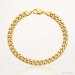 14k 5.25mm Semi-Solid Miami Cuban Chain - Lifestyle View