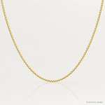 14k 1.5mm Box Chain - Lifestyle View