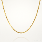 14k 1.9mm Box Chain - Lifestyle View