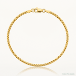 14k 1.9mm Box Chain - Lifestyle View