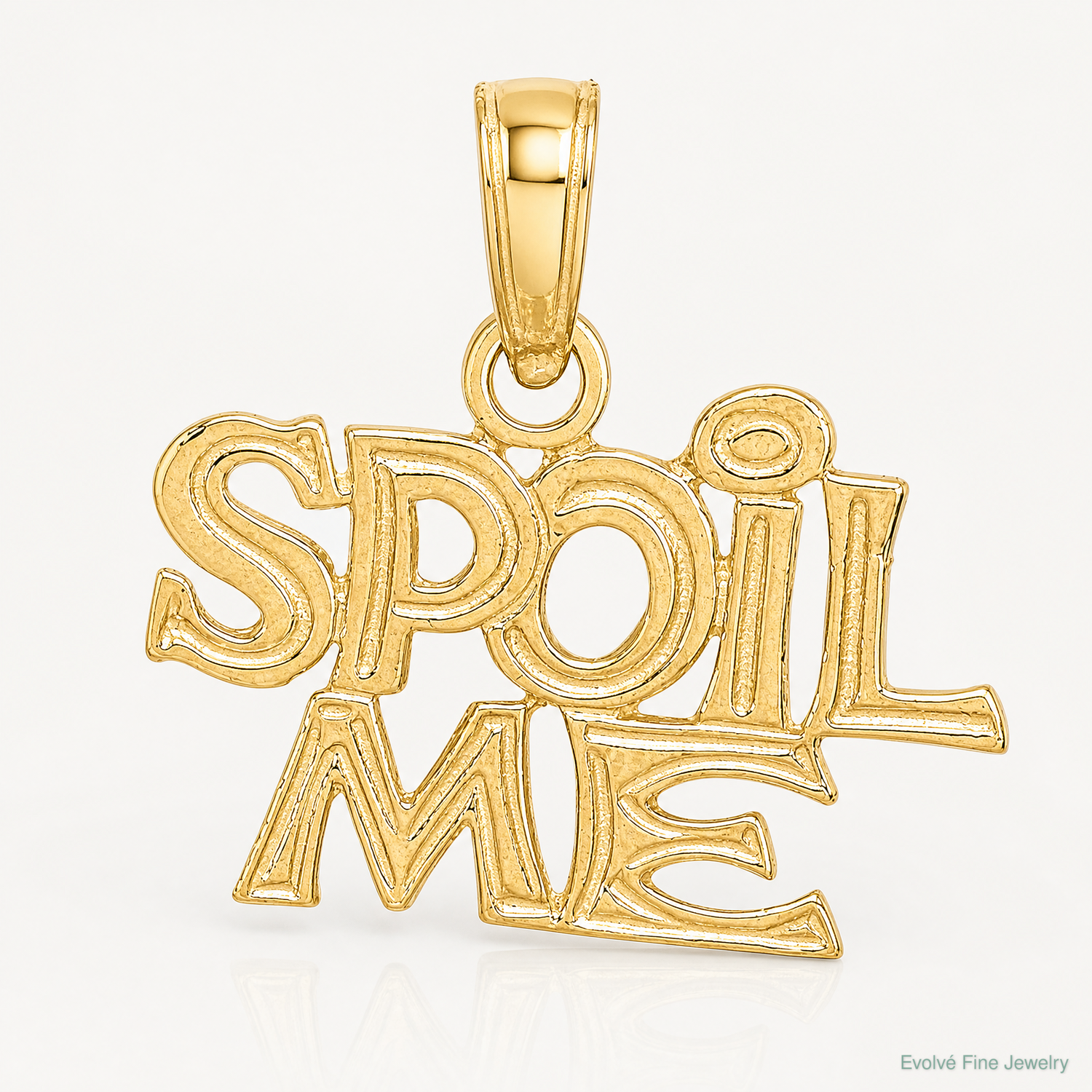14K SPOIL ME Charm - Lifestyle View