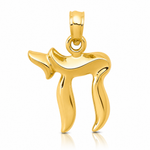 14k Chai Pendant - Lifestyle View