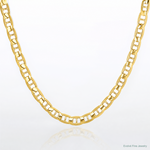 14k 3.75mm Concave Anchor Chain - Lifestyle View