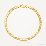 14k 3.75mm Concave Anchor Chain - Lifestyle View