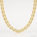 14k 7mm Concave Anchor Chain - Lifestyle View