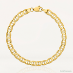 14k 7mm Concave Anchor Chain - Lifestyle View