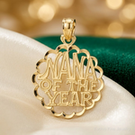 14K NANA OF THE YEAR  Charm - Lifestyle View