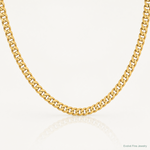 14k 4.25mm Solid Miami Cuban Chain - Lifestyle View