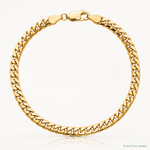 14k 4.3mm Solid Miami Cuban Chain - Lifestyle View