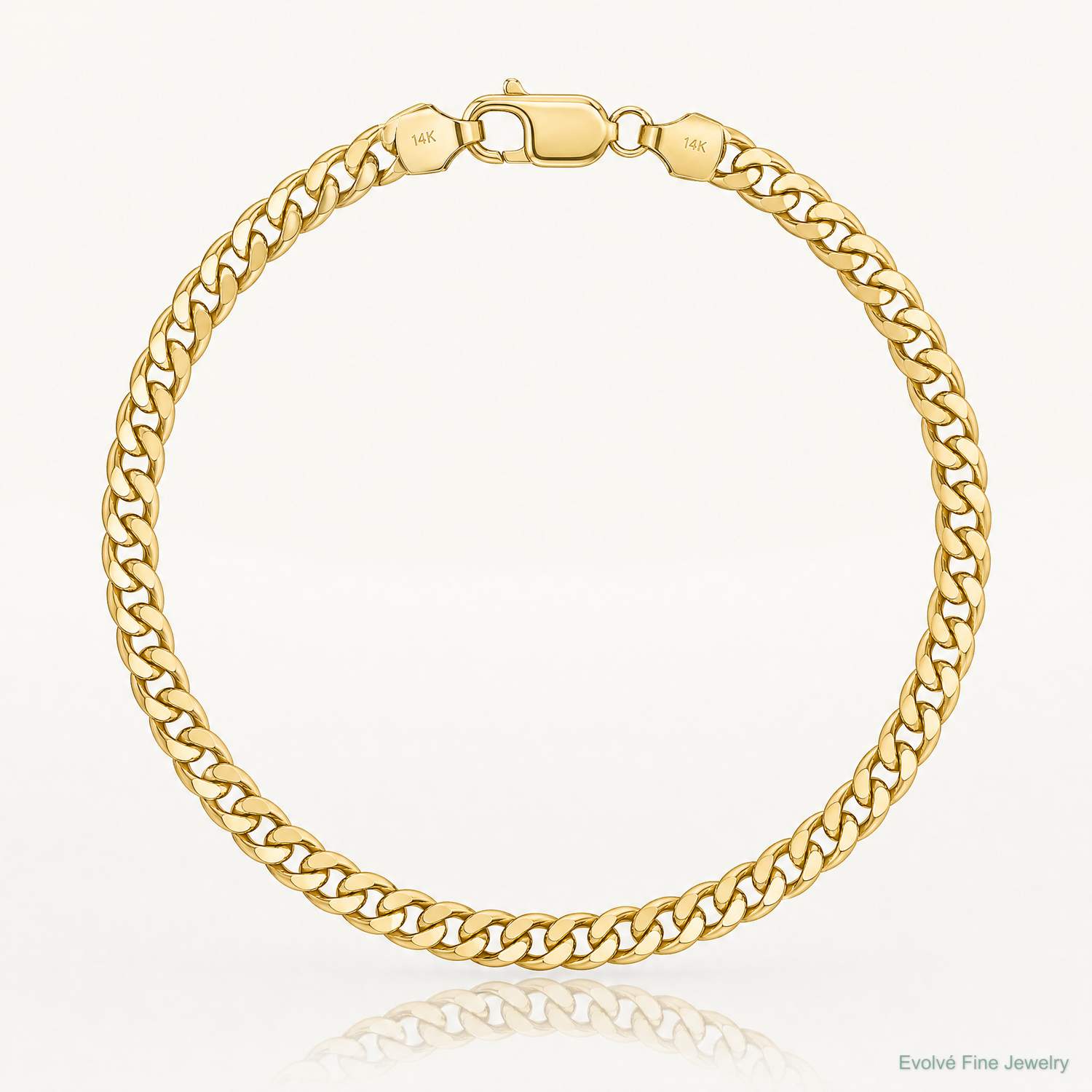 14k 6.25mm Solid Miami Cuban Chain - Lifestyle View
